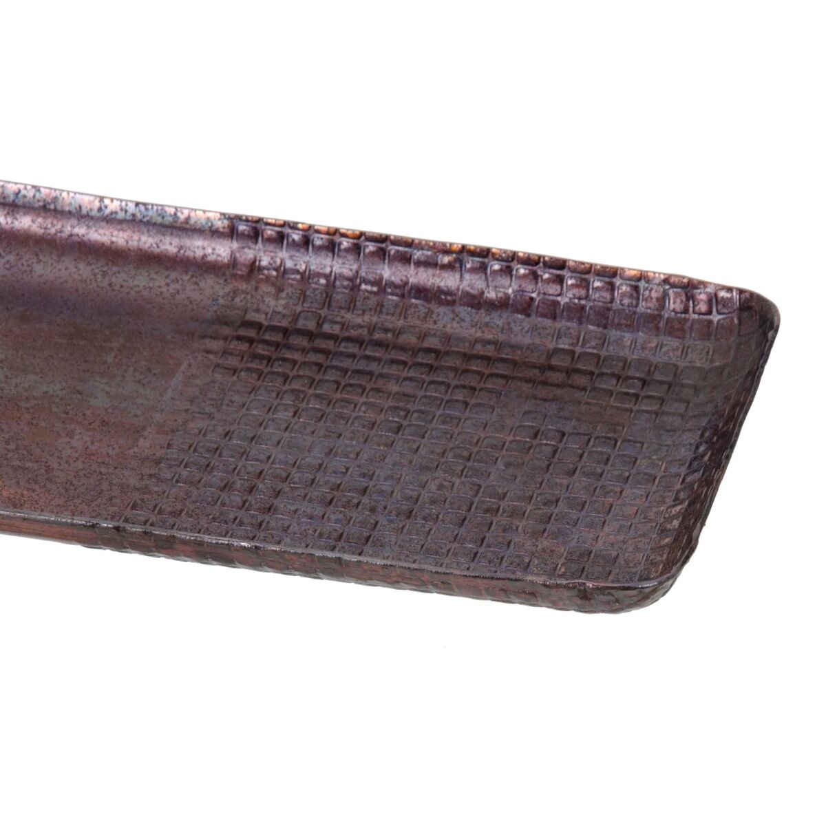Snack bakke 32 x 12 x 2 cm Aluminium Bronze